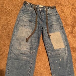 We The Free Moxie Pull-On Barrel Jeans